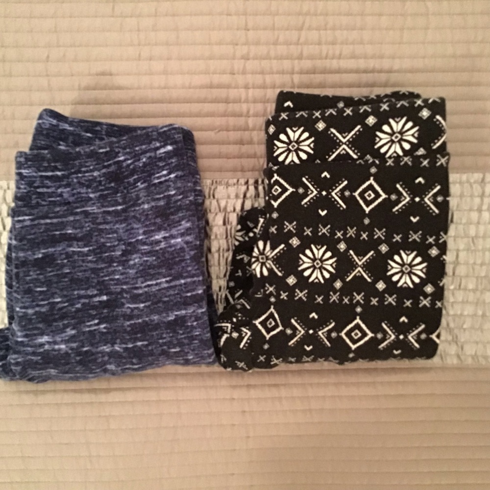 Old navy fleece lined leggings